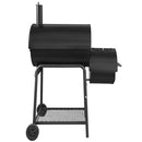 Parrilla A Carbon Con Ahumador 2 En 1