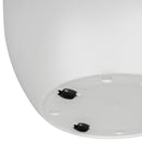 Macetero Siena de Plastico 40x40 cm Blanco