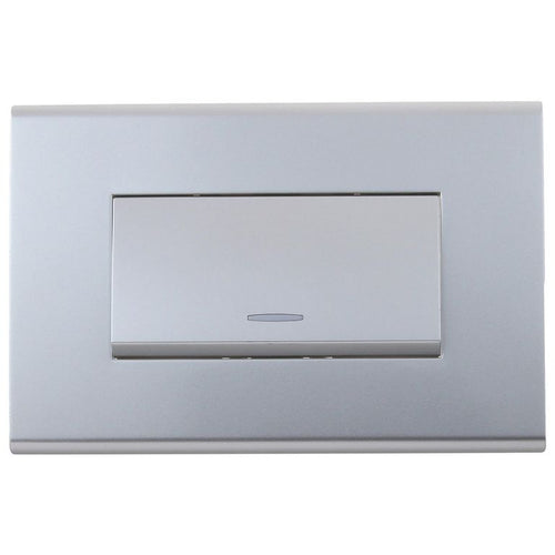 Interruptor simple 9/12 10 A Clio Gris