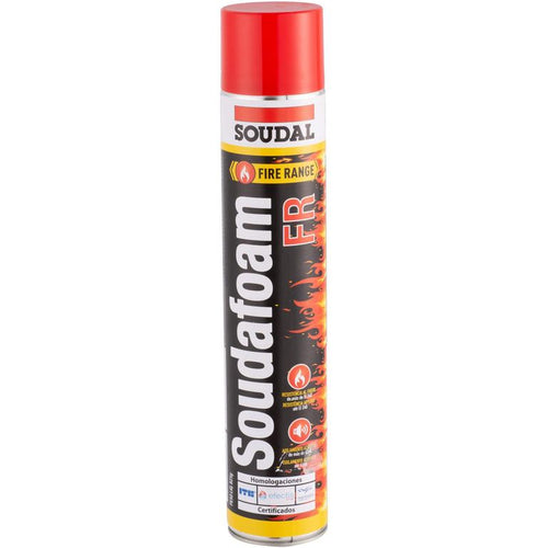 Sellador Ignifugo Soudal 750 Ml Beige Para Marcos Y Puertas