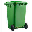 Basurero Plastico Con Tapa Ruedas 360 L