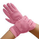 Guante Con Malla De Cuero Talla Unica Rosado