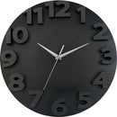 Reloj 3d go 50x50cm negro