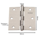 Bisagra 3,5x3,5 gris