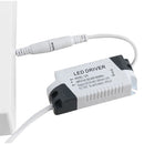 Panel sobrepuesto cuadrado LED 12 W..