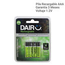 Pila Recargable Aaax4