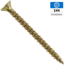 Tornillo Turbo screw Madera Madera 40 mm 3.5 mm 144 unidad(es)