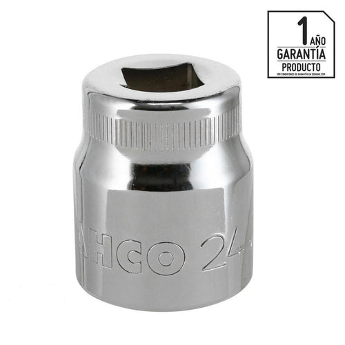 Dado poligonal 1/2"x24 mm acero
