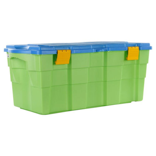 Baul Organizador 45x40x94 cm 100 l Verde/ celeste