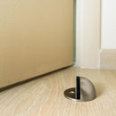 Tope Puerta Media Luna Cromado 41X47 Mm..