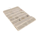 Organizador Colgante De Joyas 43X86X1 Cm Beige