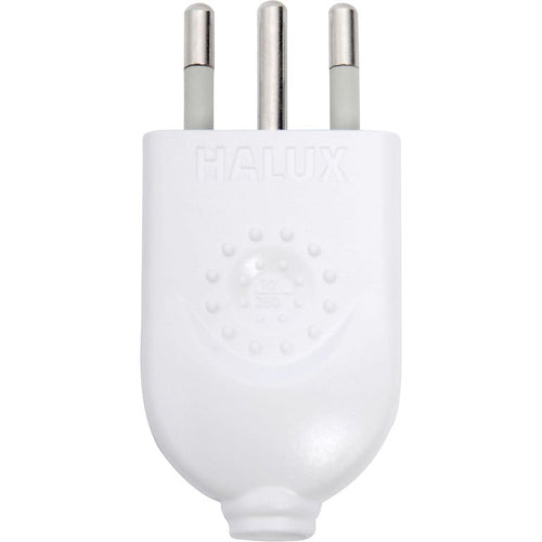 Enchufe Macho Volante 2P+T Blanco