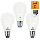 Pack 3 Ampolletas 7 W E27 600 Lm Luz Calida