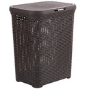 Canasto para Ropa Sucia 60 Litros Cafe