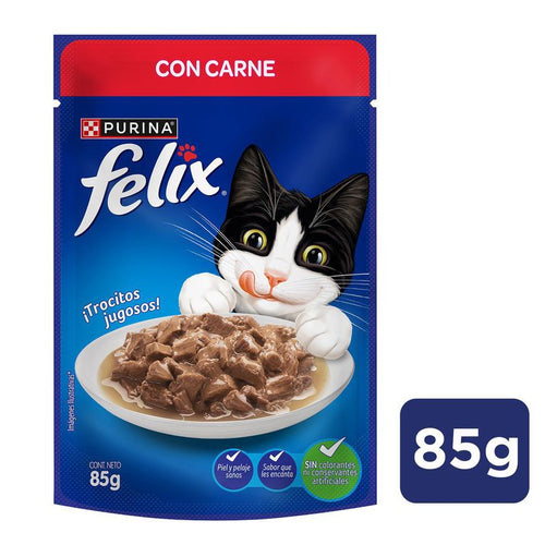 Alimento humedo para Gato Adulto Carne 0.085 kg