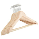 Set de 8 colgadores para ropa madera
