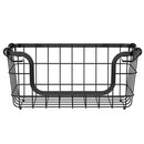 Canasto Metal Negro Apilab Pdq