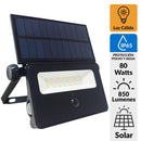 Aplique Exterior Solar Led 80 W IP 65 850 lm Luz Calida