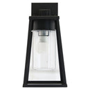 Farol de muro 60 W negro