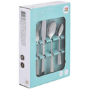 Set 16 Cubiertos Acero Inoxidable 4 Personas