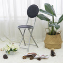 Silla Plegable Metal Negra