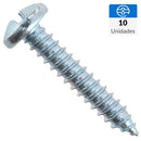 Tornillo Roscalata Metal 1 Pulg 10 Mm 10 Unidad(Es)