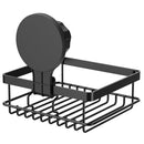 Organizador ducha succion negro