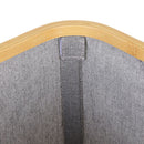 Canasto Tela Bambu 33X33X27