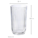 Vaso Alto De Acrilico 480 Ml Transparente