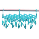 Colgante de Ropa Extensible Plegable PVC 39 cm Verde