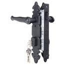 Cerradura de manilla 1084-935L/L para interior negro