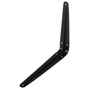 Soporte escuadra para repisa metal 25x30 cm negro