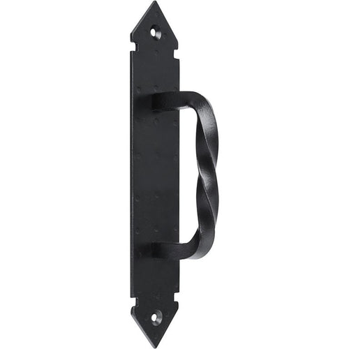 Tirador de fierro forjado Danes Nº2 negro
