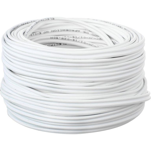 Cable SPT (Paralelo) 2x20AWG/0,5MM2 25 metro(s) Blanco