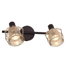 Barra Led Kratia 2 Luces Metal Cafe