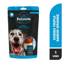 Huesos triple sabor para perros tamano grande 150 gr