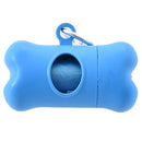 Dispensador Bolsa Desechos Mascotas Forma Hueso 8 Cm