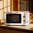 Microondas Analogo 20 Litros Blanco Rmm-20
