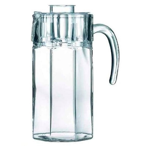 Jarro de Vidrio 1.6 l Liso Transparente