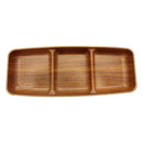 Bandeja 3 Division Dips Wooden