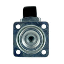 Rueda giratoria plast. 35kg.