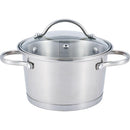 Olla De Acero Inoxidable 16 Cm 1.6 L Plateado Olla