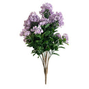 Planta Artificial Flor 98 Cm Morado; Verde