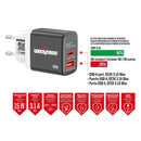 Cargador USB y Tipo C 20W + cable