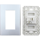 Interruptor simple 9/12 10 A Clio Gris