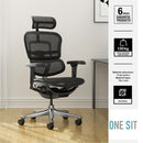 Silla Pc Ergonomica Ergohuman Ultra Malla Negro