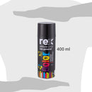 Pintura Spray 0.4 L Brillante Negro Brillante
