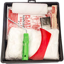 Kit Pintura Interior Bandeja Rodillo 18 Cm Brocha Cobertor