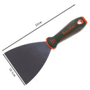 Espatula Flexible Bauker 4 Pulg Inoxidable Drywall