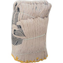 Propack 10 Pares Guantes Policoton Algodon Talla U. Blanco/N